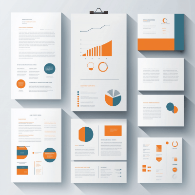 Modern Graphic Elements for PDF