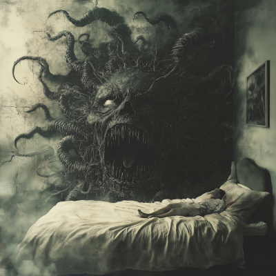 Surreal Nightmare with Demons