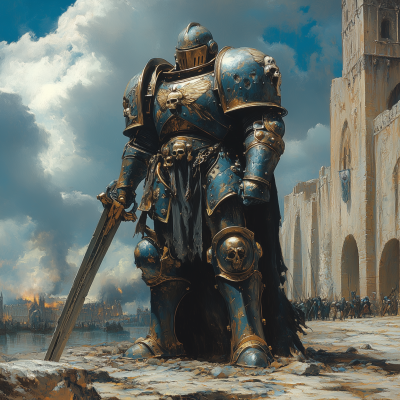 Roboute Guilliman in Medieval Fantasy