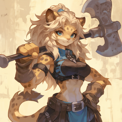 Catfolk Warrior