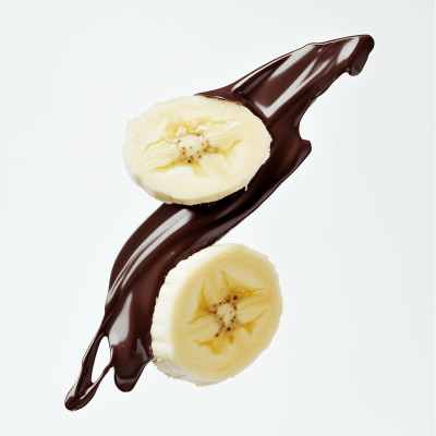 Chocolate Coated Banana Slices