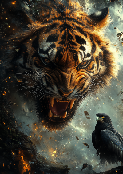 Tiger vs Hawk