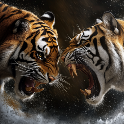 Tigers Face Off