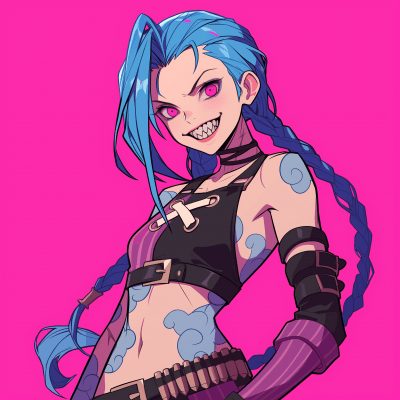 Jinx in JoJo Style