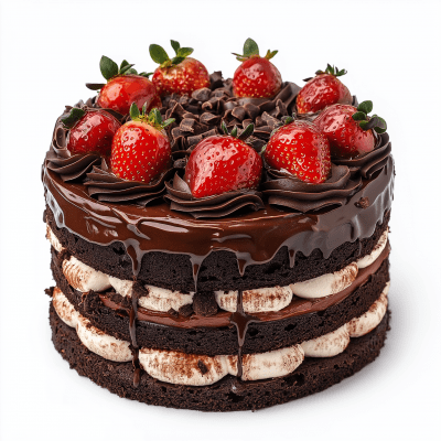 Five Layer Chocolate Cake