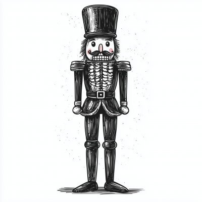 Retro Nutcracker Toy