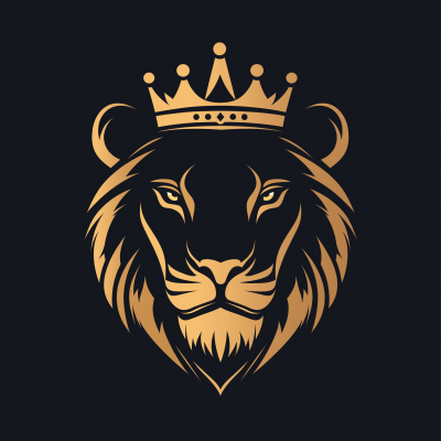 Crowned Lioness Logo Design