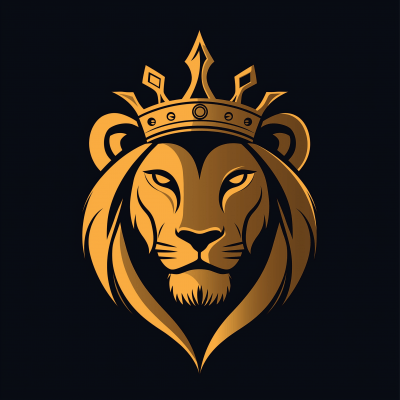 Crowned Lioness Logo Design