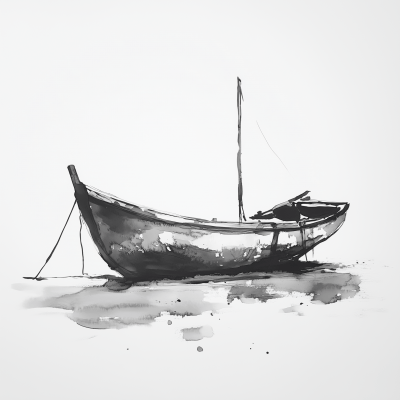 Isolated Dhow