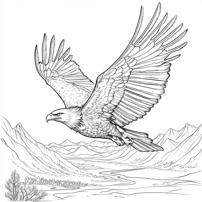 Eagle in Flight