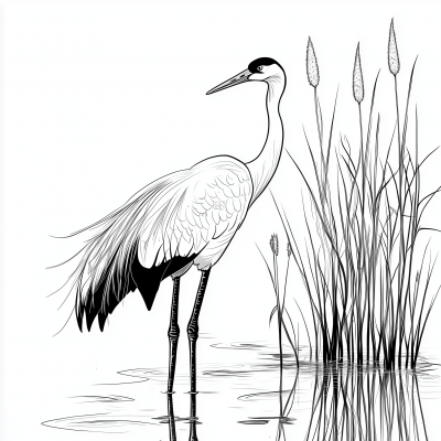 Majestic Crane