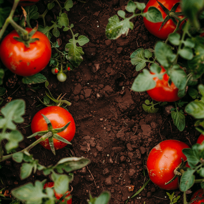 Blurry Tomato Plants