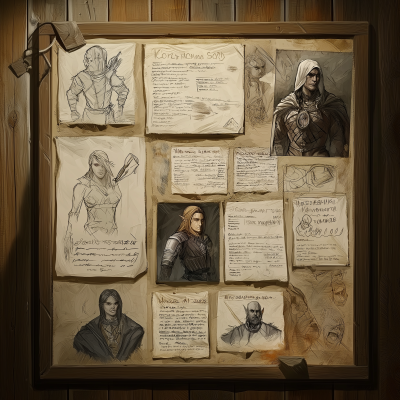 D&D Tavern Job Board