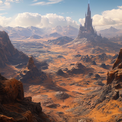 Diverse Sci-Fi Landscape