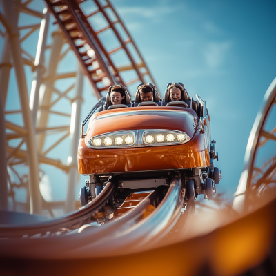 Abandoned Roller Coaster Car