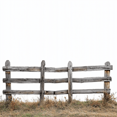 Wooden Rural Fence