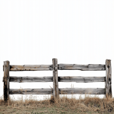 Wooden Rural Fence