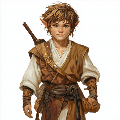 Halfling Monk