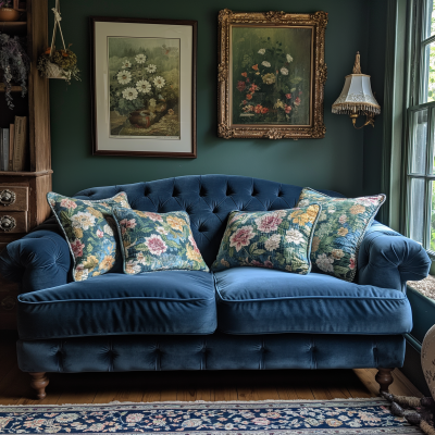 Cozy Cottage Living Room