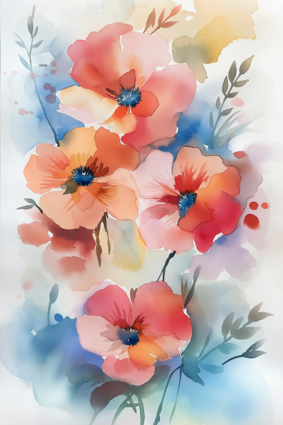 Watercolor Flower