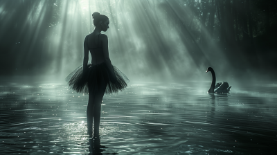 Ballerina and Black Swan