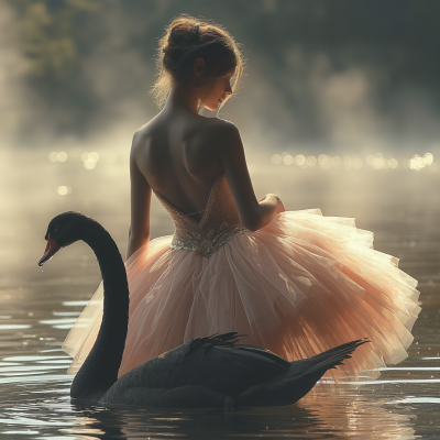 Ballerina on Water