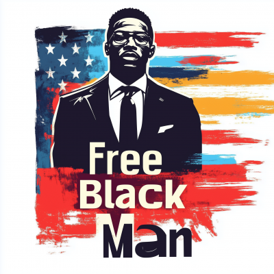 Free Black Man Logo