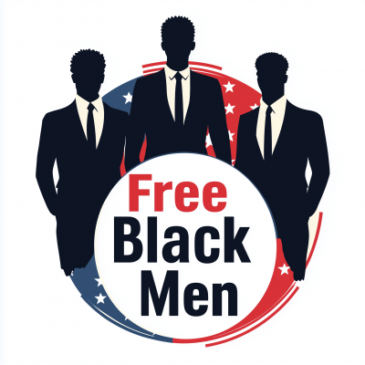 Free Black Men Logo