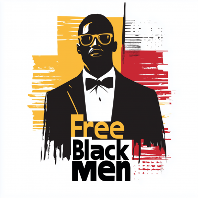 Free Black Men Logo