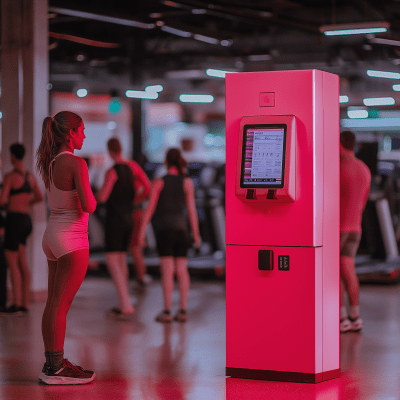 Busy Gym Kiosk