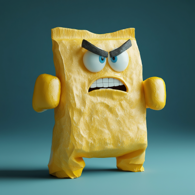 Boxing Snack Character