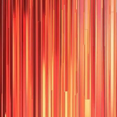 Orange Glass Straight Lines