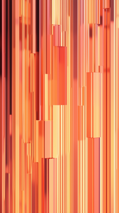 Orange Glass Lines