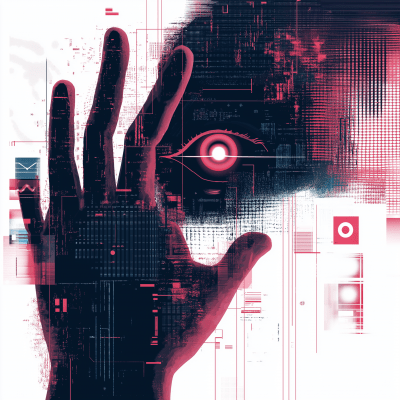 Cyber Attack Illustration