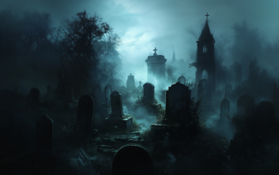 Ghostly Graveyard