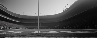 1920s Football Stadium View