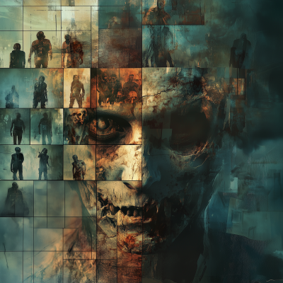 Zombie Collage