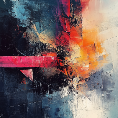 Abstract Loft Poster