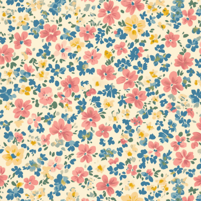 Vintage Floral Wallpaper