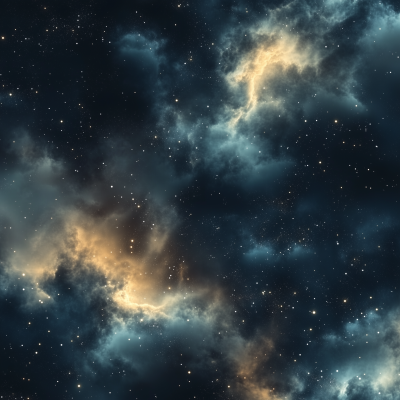 Seamless Cosmic Sky Texture