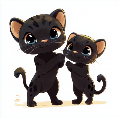 Friendly Black Panthers