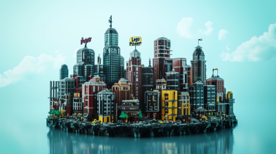 Lego City Typography