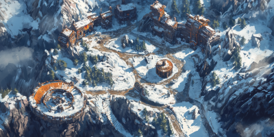 Frosty Mountain Pathway Map