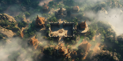 Magical Temple Map