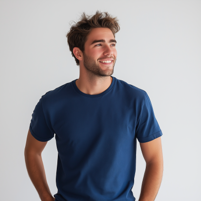 English Man in White Room