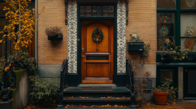 Amsterdam Apartment Door