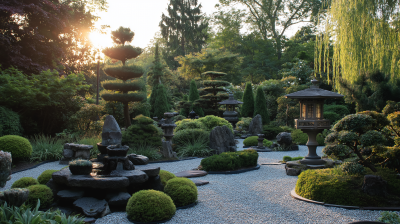 Serene Japanese Zen Garden