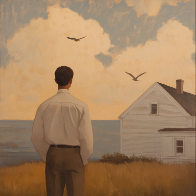 Bo Bartlett Inspired Painting