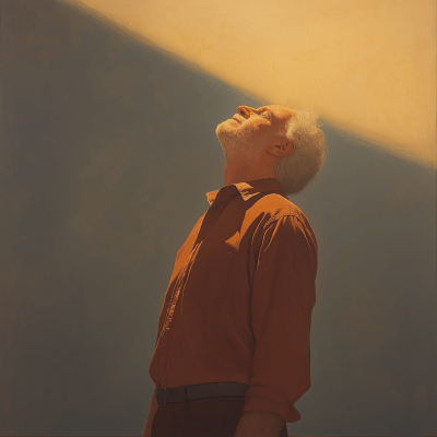 Portrait with Warm Light