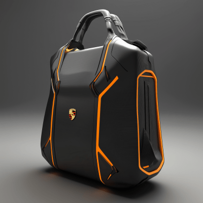 Futuristic Minimalist Porsche Bag